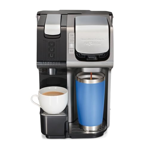 Hamilton Beach FlexBrew Trio 2-Way Coffee Maker, Compatible with K-Cup Pods or Grounds, Combo, Single Serve & Espresso Machine with 19 Bar Pump, 56 oz. Removable Reservoir, Black - My Kitchen Products