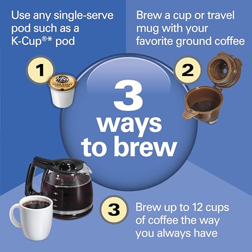 Hamilton Beach FlexBrew Trio 2-Way Drip & Single Serve Coffee Maker - My Kitchen Products