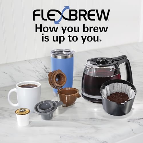 Hamilton Beach FlexBrew Trio 2-Way Drip & Single Serve Coffee Maker - My Kitchen Products