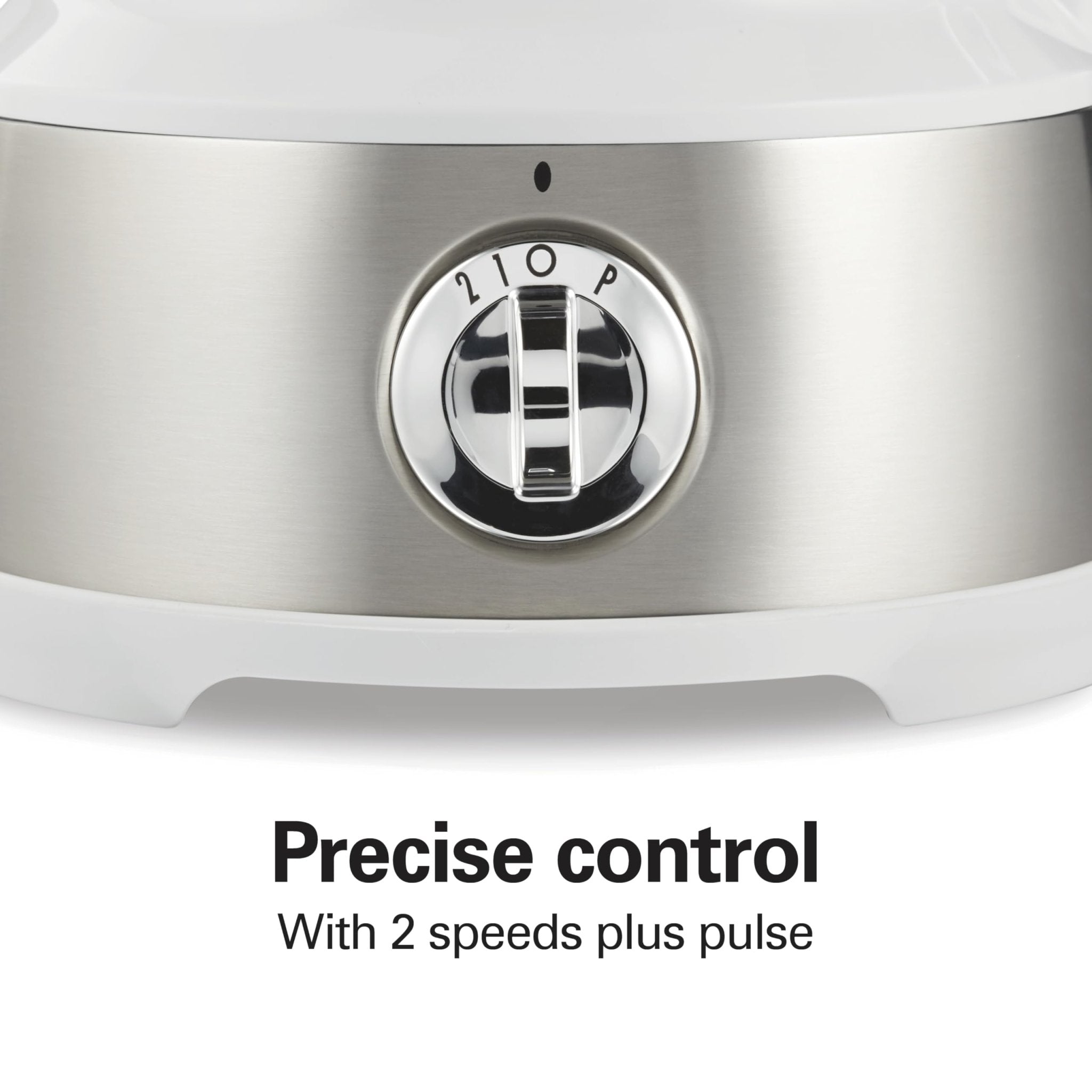 Hamilton Beach Food Processor & Vegetable Chopper for Slicing, Shredding, Mincing, and Puree, 10 Cups + Easy Clean Bowl Scraper, White and Stainless Steel (70733) - My Kitchen Products