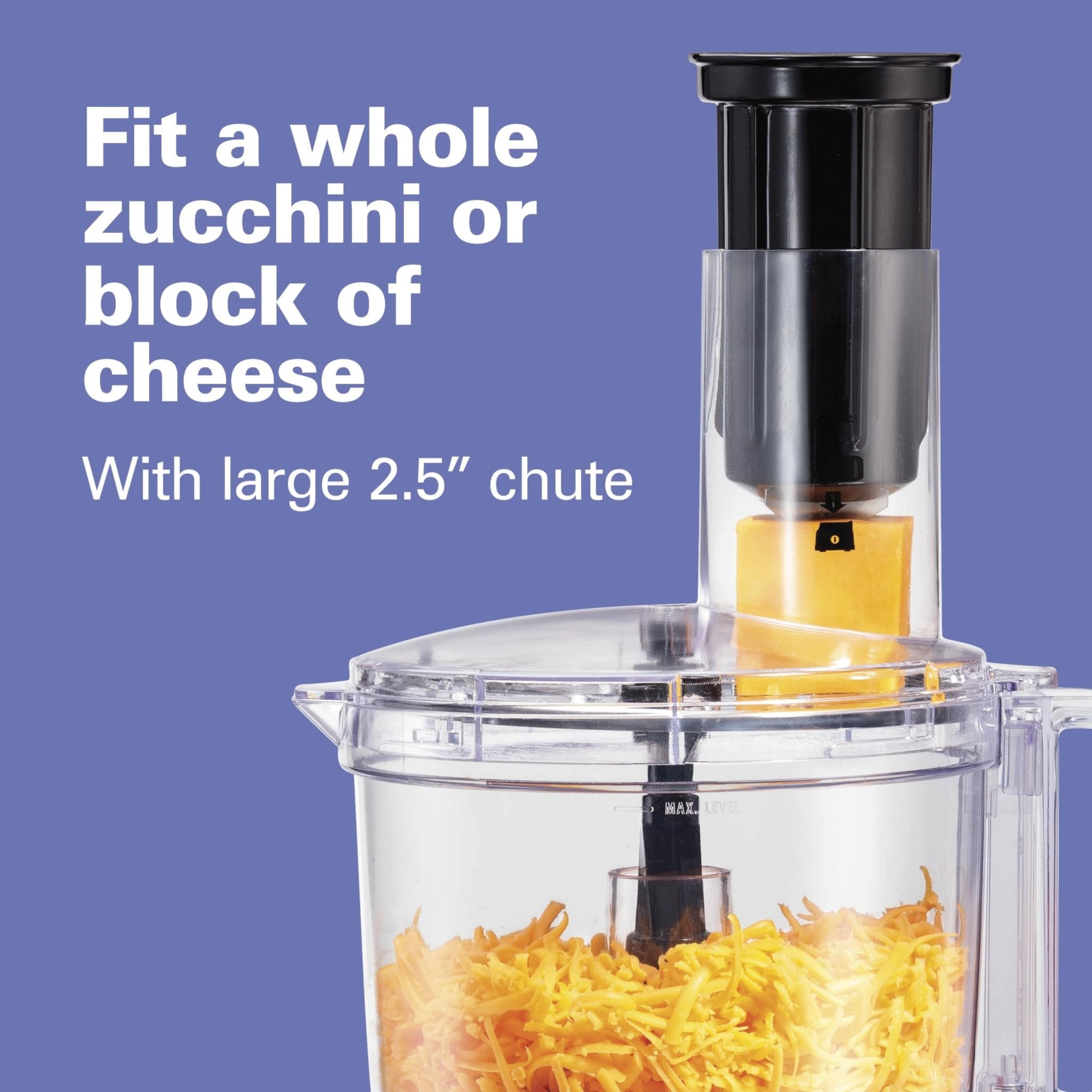 Hamilton Beach Food Processor & Vegetable Chopper for Slicing, Shredding, Mincing, and Puree, 10 Cups + Veggie Spiralizer makes Zoodles and Ribbons, Grey and Stainless Steel (70735) - My Kitchen Products