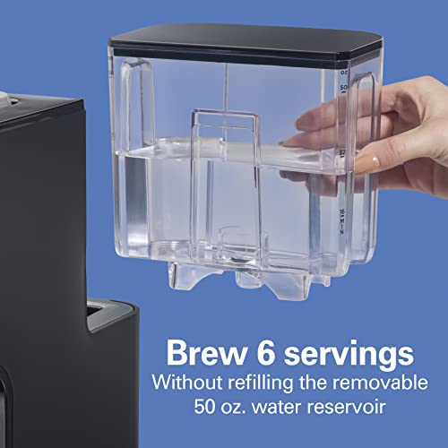 Hamilton Beach Gen 4 FlexBrew Single-Serve Coffee Maker with Removable Reservoir, Compatible with Pod Packs and Grounds, 50 oz., 4 Fast Brewing Options, Black - My Kitchen Products