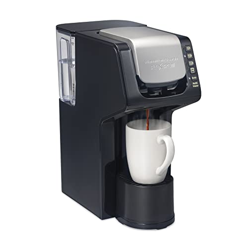 Hamilton Beach Gen 4 FlexBrew Single-Serve Coffee Maker with Removable Reservoir, Compatible with Pod Packs and Grounds, 50 oz., 4 Fast Brewing Options, Black - My Kitchen Products