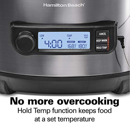 Hamilton Beach Portable 6 Quart Set & Forget Programmable Slow Cooker - My Kitchen Products