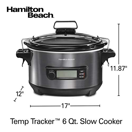 Hamilton Beach Portable 6 Quart Set & Forget Programmable Slow Cooker - My Kitchen Products