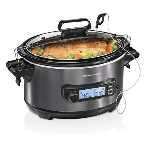 Hamilton Beach Portable 6 Quart Set & Forget Programmable Slow Cooker - My Kitchen Products