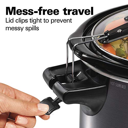 Hamilton Beach Portable 6 Quart Set & Forget Programmable Slow Cooker - My Kitchen Products