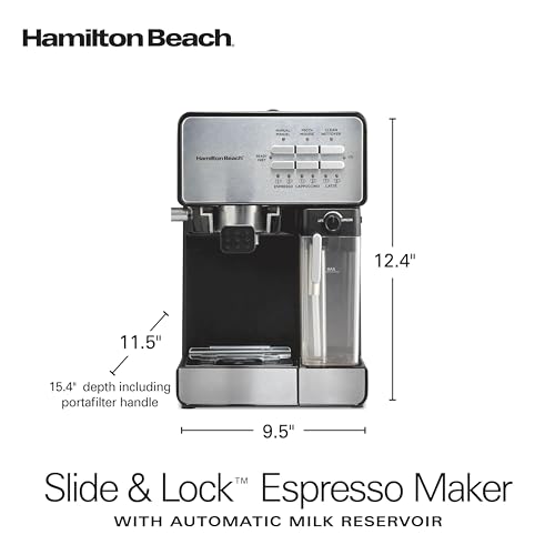 Hamilton Beach Slide & Lock Programmable Coffee Maker & Espresso Machine - My Kitchen Products