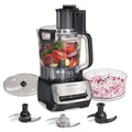 Hamilton Beach Stack & Snap Food Processor and Vegetable Chopper, Stainless Steel Blades, 14 Cup + 4-Cup Mini Bowls, 3-Speed 500 Watt Motor, Black (70585) - My Kitchen Products