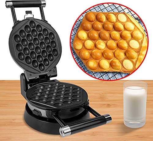 Health and Home 3-in-1 Waffle, Omelet, Egg Waffle Maker, 3 Removable Nonstick Baking Plates, Upgraded 360 Rotating Belgian Maker - My Kitchen Products