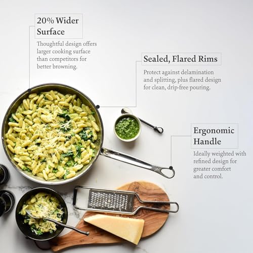 Hestan - ProBond Collection - Professional Clad Stainless Steel 10-Piece Ultimate Cookware Set, Induction Cooktop Compatible - My Kitchen Products