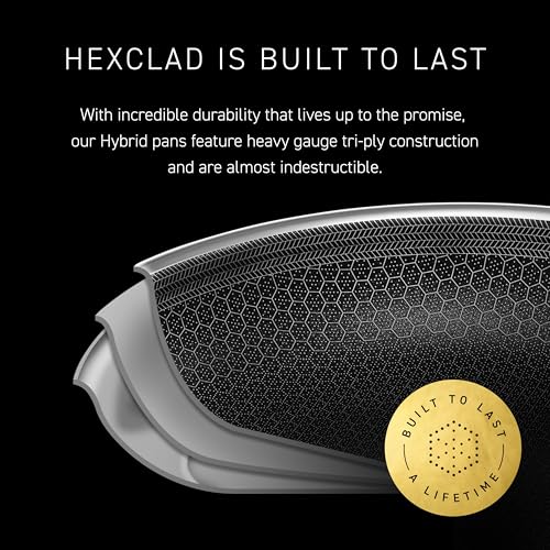 HexClad Hybrid Nonstick 6-Piece Pot Set with 2 Silicone Trivets, 2, 3, and 8-Quart Pots with Tempered Glass Lids, Stay-Cool Handles, Dishwasher-Friendly, Induction Ready, Compatible with All Cooktops - My Kitchen Products