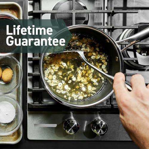 HexClad Hybrid Nonstick 6-Piece Pot Set with 2 Silicone Trivets, 2, 3, and 8-Quart Pots with Tempered Glass Lids, Stay-Cool Handles, Dishwasher-Friendly, Induction Ready, Compatible with All Cooktops - My Kitchen Products