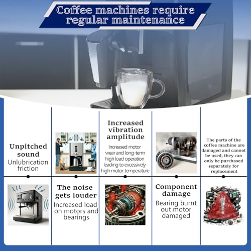 Horex Espresso Machine Grease Food Grade 50g Lubricant Coffee Cream Milk Machine Parts Lithium Gear Maintenance Lubrication Accessories for Barista Cafe All Coffee Machines 1.76oz - My Kitchen Products