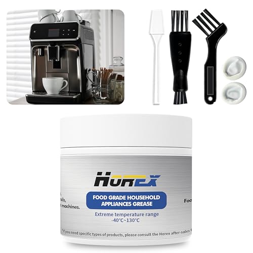 Horex Espresso Machine Grease Food Grade 50g Lubricant Coffee Cream Milk Machine Parts Lithium Gear Maintenance Lubrication Accessories for Barista Cafe All Coffee Machines 1.76oz - My Kitchen Products