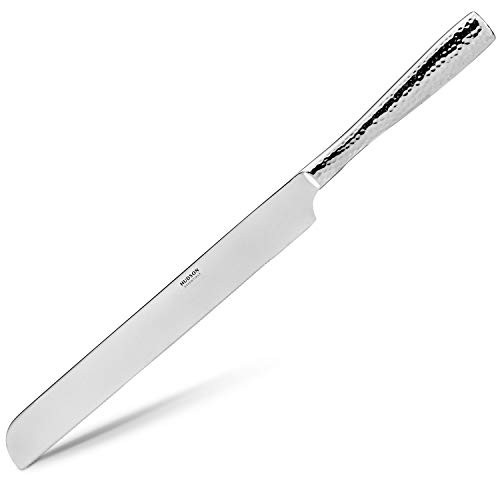 Hudson Essentials Hammered 18/10 Stainless Steel Hostess Serving Utensil Set, 8-Piece Set with Cake Knife, Cake Server and Lasagna Pie Server, Dishwasher Safe - My Kitchen Products