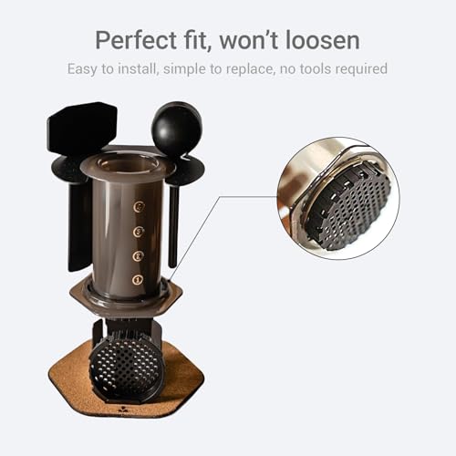 Hufopik 2 Pcs Replacement Filter Cap, Compatible with AeroPress Coffee and Espresso Maker - My Kitchen Products