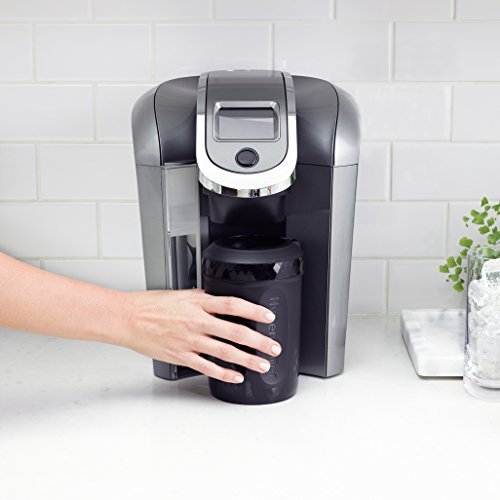 HyperChiller HC2 Patented Iced Coffee/Beverage Cooler, NEW, IMPROVED,STRONGER AND MORE DURABLE! Ready in One Minute, Reusable for Iced Tea, Wine, Spirits, Alcohol, Juice, 12.5 Oz, Black - My Kitchen Products