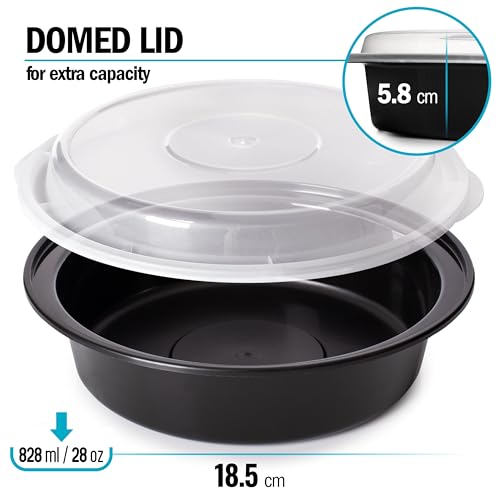 Igluu Meal Prep Containers Reusable (10 Pack) 1 Compartment – 28oz - My Kitchen Products