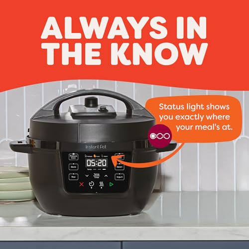 Instant Pot 4QT RIO Mini 7-in-1 Multi-Cooker, Pressure Cooker, Slow cook, Sauté, Steam, Rice Maker, Yogurt, & Warmer, Black, 4 Quarts - My Kitchen Products