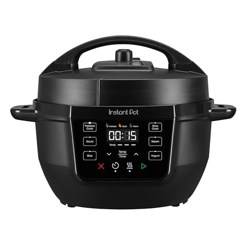 Instant Pot 4QT RIO Mini 7-in-1 Multi-Cooker, Pressure Cooker, Slow cook, Sauté, Steam, Rice Maker, Yogurt, & Warmer, Black, 4 Quarts - My Kitchen Products