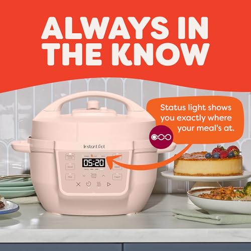 Instant Pot 4QT RIO Mini 7-in-1 Multi-Cooker, Pressure Cooker, Slow cook, Sauté, Steam, Rice Maker, Yogurt, & Warmer, Rosewater, 4 Quarts - My Kitchen Products