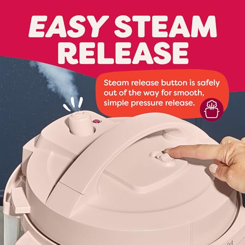 Instant Pot 4QT RIO Mini 7-in-1 Multi-Cooker, Pressure Cooker, Slow cook, Sauté, Steam, Rice Maker, Yogurt, & Warmer, Rosewater, 4 Quarts - My Kitchen Products