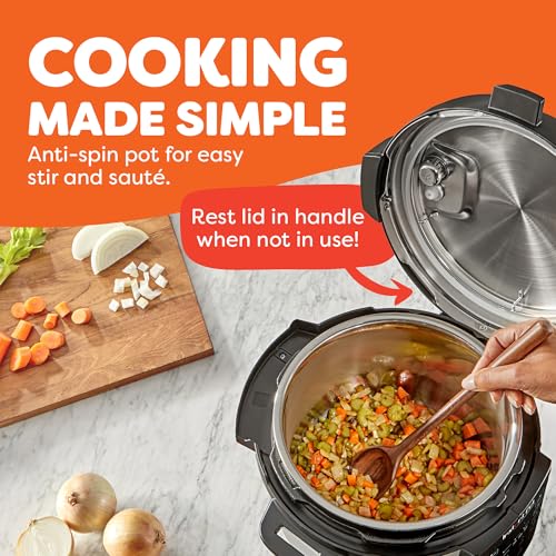 Instant Pot 6QT RIO 7-in-1 Multi-Cooker, Pressure Cooker, Slow cook, Sauté, Steam, Rice Maker, Yogurt, & Warmer, Black, 6 Quarts - My Kitchen Products