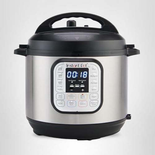 Instant Pot Duo 7-in-1 Electric Pressure Cooker, Slow Cooker, Rice, Steamer, Sauté, Yogurt Maker, Warmer & Sterilizer, Includes App With Over 800 Recipes, Stainless Steel, 6 Quart - My Kitchen Products