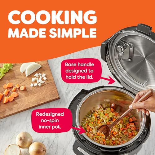 Instant Pot Duo Plus 9-in-1 Multicooker, Pressure Cooker, Slow Cook, Rice Maker, Steamer, Sauté, Yogurt, Warmer & Sterilizer, Includes App with Over 800 Recipes, Stainless Steel, 6 Quarts - My Kitchen Products