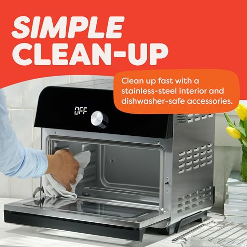 Instant Pot Omni Plus 19QT/18L Toaster Oven Air Fryer, 10-in-1 Functions, Fits 12" Pizza, Crisp, Broil, Bake, Roast, Toast, Warm, Convection, 100+ In-App Recipes, from the Makers of Instant Pot, Black - My Kitchen Products
