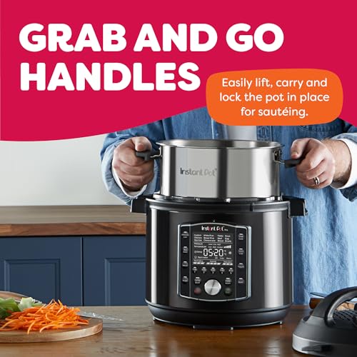 Instant Pot Pro (8 QT) 10-in-1 Pressure Cooker, Slow Cooker, Rice/Grain Cooker, Steamer, Sauté, Sous Vide, Yogurt Maker, Sterilizer, and Warmer, Includes App with Over 800 Recipes, Black - My Kitchen Products