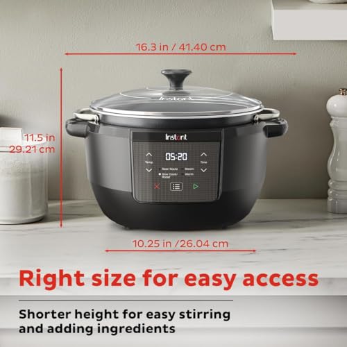 Instant Pot Superior Cooker 7.5QT Slow Cooker and Multicooker, 4-in-1 Functions, Sears/Sauté, Slow Cooks/Roast, Steams and Warms, From The Makers of Instant Pot - My Kitchen Products