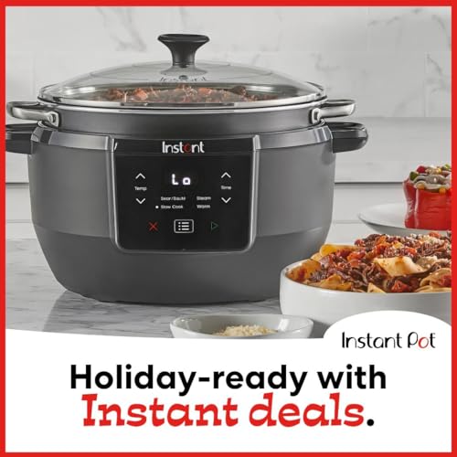 Instant Pot Superior Cooker 7.5QT Slow Cooker and Multicooker, 4-in-1 Functions, Sears/Sauté, Slow Cooks/Roast, Steams and Warms, From The Makers of Instant Pot - My Kitchen Products