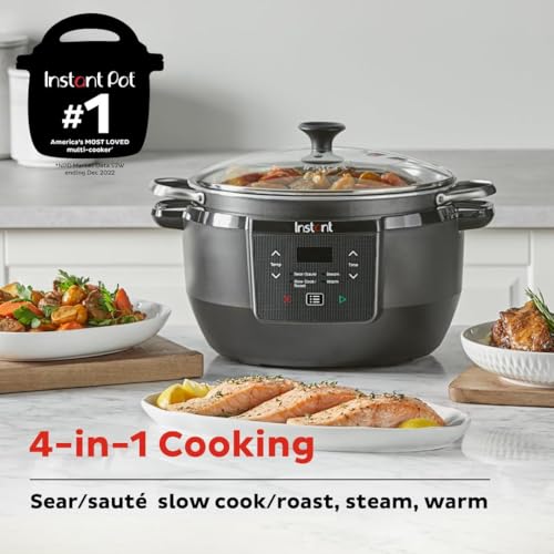 Instant Pot Superior Cooker 7.5QT Slow Cooker and Multicooker, 4-in-1 Functions, Sears/Sauté, Slow Cooks/Roast, Steams and Warms, From The Makers of Instant Pot - My Kitchen Products