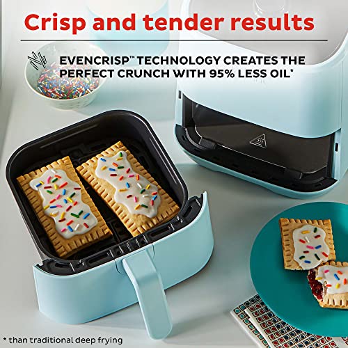 Instant Pot Vortex 2QT Mini Air Fryer,Small Air fryer that Crisps,Reheats, Bakes,Roasts for Quick Easy Meals,Includes over 100 In-App Recipes, is Dishwasher-Safe, from the Makers of Instant Pot, Aqua - My Kitchen Products