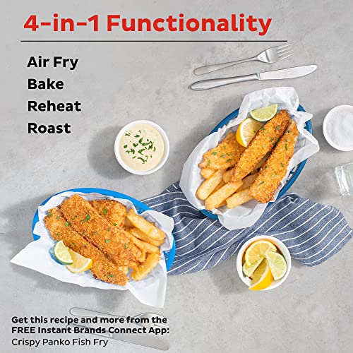 Instant Pot Vortex 5.7QT Air Fryer With Accessories, Custom Smart Cooking Programs, 4-in-1 Functions that Crisps, Roasts, Bakes and Reheats, 100+ In-App Recipes, from the Makers of Instant Pot, Black - My Kitchen Products