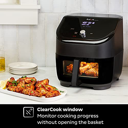 Instant Pot Vortex Plus 6QT ClearCook Air Fryer, Clear Windows, Custom Program Options, 6-in-1 Functions, Crisps, Broils, Roasts, Dehydrates, Bakes, Reheats, from the Makers of Instant Pot, Black - My Kitchen Products