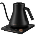INTASTING Electric Kettles, Gooseneck Electric Kettle, ±1℉ Temperature Control, Stainless Steel Inner, Quick Heating, for Pour Over Coffee, Brew Tea, Boil Hot Water, 0.9L Black - My Kitchen Products