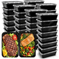 IUMÉ 50-Pack Meal Prep Containers, 26 OZ Microwavable Reusable Food Containers with Lids for Food Prepping, Disposable Lunch Boxes, Plastic Food Boxes- Stackable, Freezer Dishwasher Healthy - My Kitchen Products