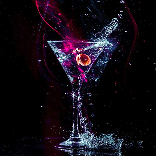JEKOSEN Crystal Martini Cocktail Glasses 9 Ounce Set of 4 With Premium Gift Box Premium Strong Lead-Free Clear for Bar Martini - My Kitchen Products