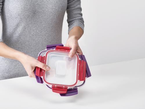 Joseph Joseph Nest Lock Plastic BPA Free Food Storage Container Set with Lockable Airtight Leakproof Lids, 10-Piece, Multi-Color - My Kitchen Products