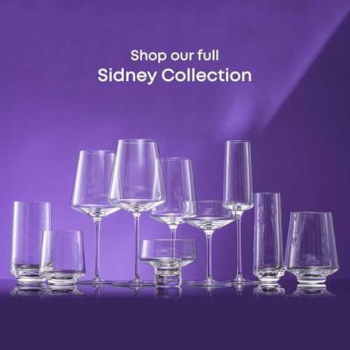 JoyJolt Sidney Highball Glasses Set of 4 | 16 oz Drinking Glasses for Water, Soda, Cocktail, Mojito, Tom Collins | Tall Glass Cups | Home Bar Glass Set | Premium Crystal Barware Made in Europe - My Kitchen Products