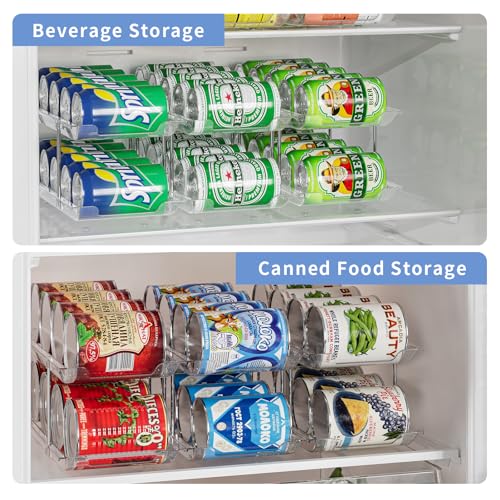 Jsyrjing Can Organizer for Pantry, 3-Tier Stackable Can Dispenser Rack - My Kitchen Products