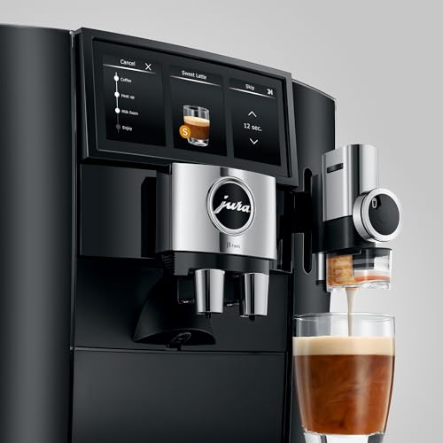 Jura J8 twin Diamond Black 15658 Automatic Coffee Machine - My Kitchen Products