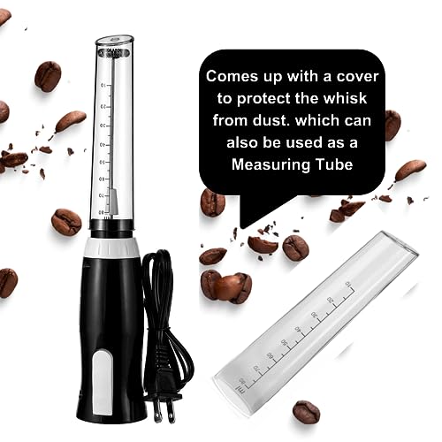 K-Brands Corded Electric Milk Frother with Plug in - Handheld Electric Whisk Stirrer Whipper - Foam Maker for Coffee, Latte, Cappuccino, Hot Chocolate – Powerful Drink Mixer - My Kitchen Products
