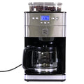 Kenmore Elite Grind and Brew Coffee Maker w/ Burr Grinder, 12 Cup Programmable Automatic Timer Brew Coffee Machine, Air-Tight Bean Hopper, Grind Size and Brew Strength Selectors, Stainless Steel - My Kitchen Products