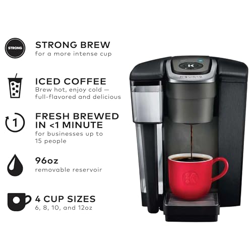 Keurig K-1550 Small Business Single Serve Coffee Maker, 96 oz Water Reservoir, Black - My Kitchen Products