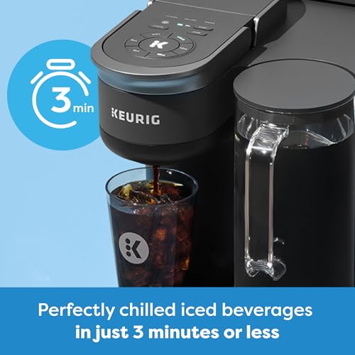 Keurig K-Brew+Chill Iced or Hot Single-Serve K-Cup Coffee Maker with MultiStream and QuickChill Technology, 70oz. Removable Reservoir - My Kitchen Products