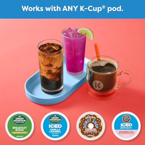 Keurig K-Brew+Chill Iced or Hot Single-Serve K-Cup Coffee Maker with MultiStream and QuickChill Technology, 70oz. Removable Reservoir - My Kitchen Products